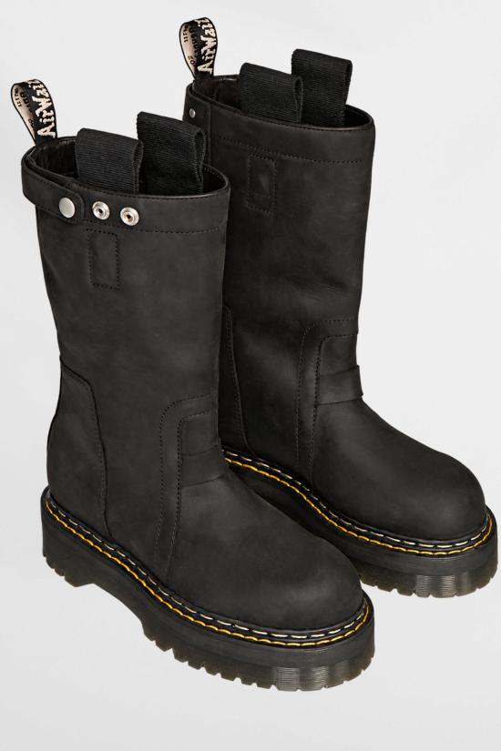 26SS 릭오웬스 X 닥터마틴 부츠 DM02F1814 4001 09 Black - RICK OWENS X DR. MARTENS