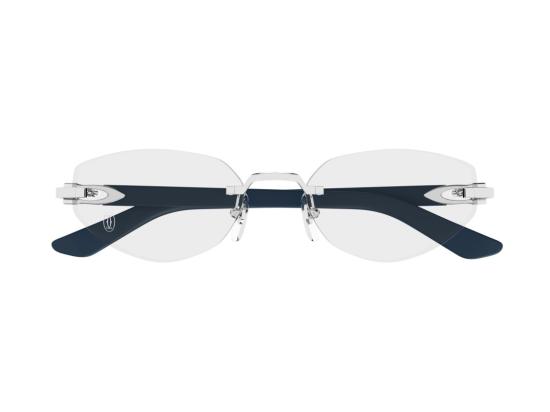 26FW 까르띠에 선글라스 실버 CT0609O 무테 안경 - CARTIER