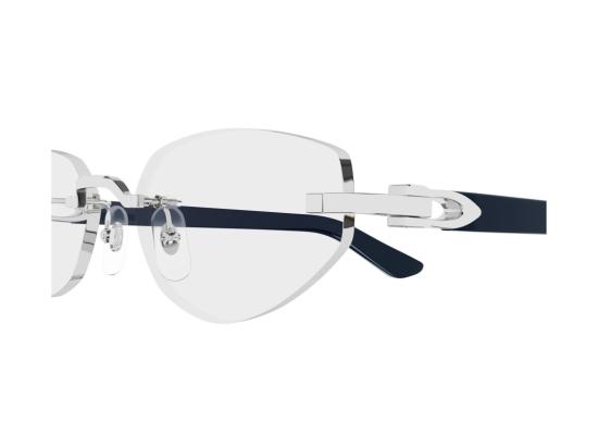 26FW 까르띠에 선글라스 실버 CT0609O 무테 안경 - CARTIER
