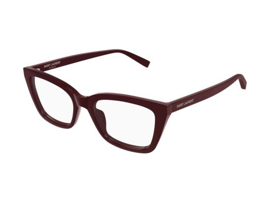 26FW 생로랑 선글라스 버건디 SL 911 글로시 아세테이트 오버사이즈 스퀘어
