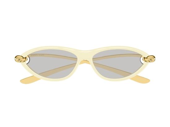 26FW 보테가베네타 선글라스 골드 Bv1390s 글로시 캣아이 - BOTTEGA VENETA