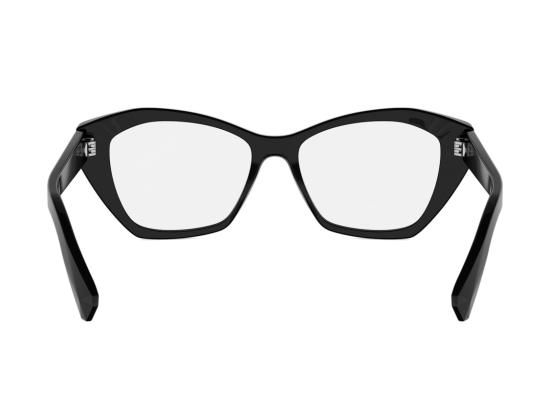 26SS 불가리 선글라스 블랙 Bv50084i 오버사이즈 스퀘어 아세테이트 안경 - BVLGARI