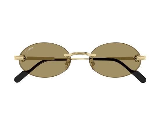26FW 까르띠에 선글라스 골드 Ct0615s 무테 원형 - CARTIER