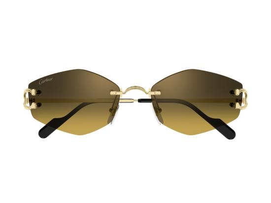 26FW 까르띠에 선글라스 골드 Ct0620s 무테 - CARTIER