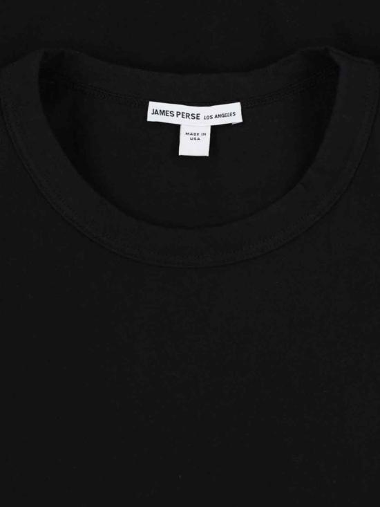 26FW 제임스펄스 클래식 핏 숏슬리브 크루넥 티셔츠 MLJ3311BLACK - JAMES PERSE