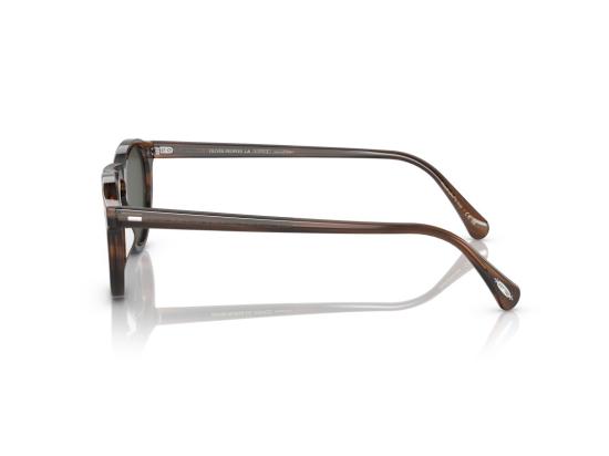 26FW 올리버피플스 선글라스 그린 0Ov5217s 호피무늬 아세테이트 원형 - OLIVER PEOPLES