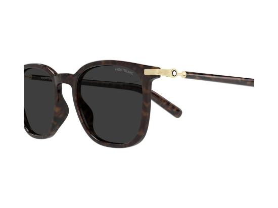 26SS 몽블랑 선글라스 골드 Mb0460s 호피무늬 사각 - MONTBLANC