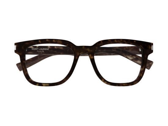 26FW 생로랑 선글라스 SL 711 옵트 메탈릭 토터스쉘 오버사이즈 스퀘어 - SAINT LAURENT