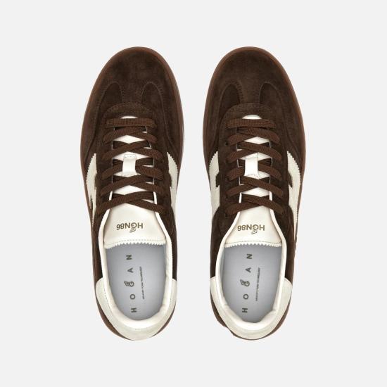 26FW 호간 쿨 스니커즈 HXM6470FB60PJQ9999 Brown - HOGAN