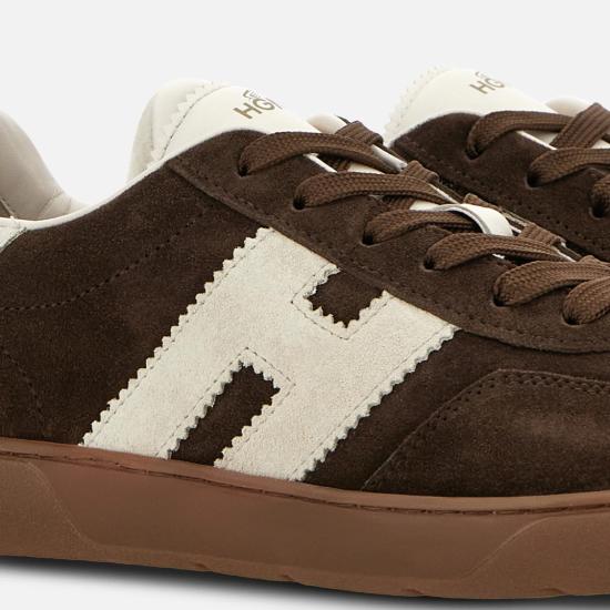 26FW 호간 쿨 스니커즈 HXM6470FB60PJQ9999 Brown - HOGAN