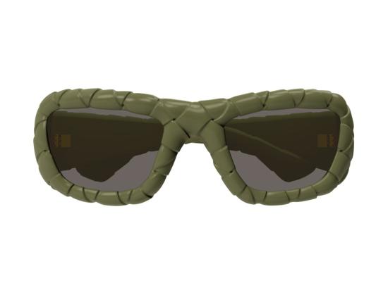 26FW 보테가베네타 선글라스 Bv1303s 우븐 오버사이즈 캣아이 - BOTTEGA VENETA