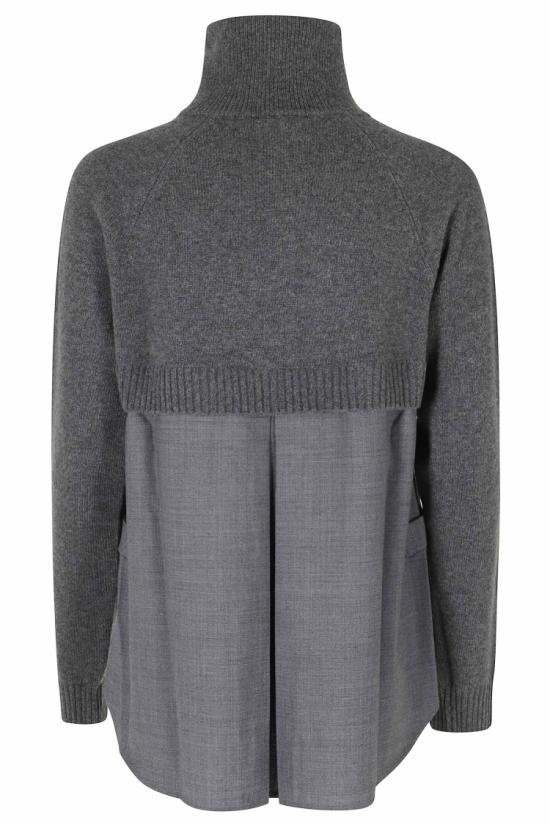 26FW 세미쿠튀르 니트웨어 Y6WG18 099 Grey - SEMI-COUTURE