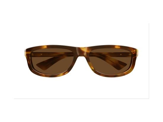 26FW 보테가베네타 선글라스 골드 Bv1327s 호피무늬 사각 - BOTTEGA VENETA
