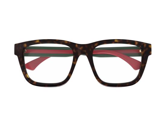 26FW 구찌 선글라스 Gg1870o 줄무늬 호피무늬 사각 안경 - GUCCI