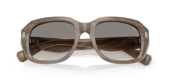 26FW 브루넬로 쿠치넬리 선글라스 그레이 0BC4027S 반투명 마블 무늬 오버사이즈 스퀘어 - BRUNELLO CUCINELLI