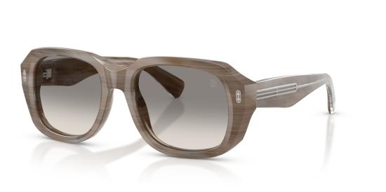 26FW 브루넬로 쿠치넬리 선글라스 그레이 0BC4027S 반투명 마블 무늬 오버사이즈 스퀘어 - BRUNELLO CUCINELLI