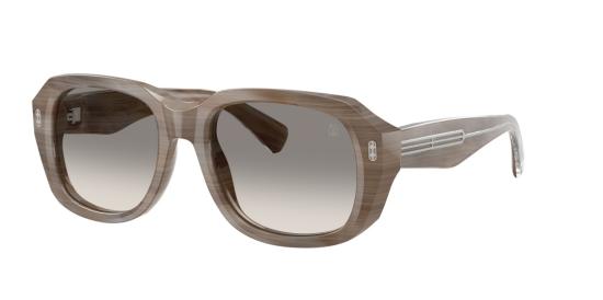 26FW 브루넬로 쿠치넬리 선글라스 그레이 0BC4027S 반투명 마블 무늬 오버사이즈 스퀘어 - BRUNELLO CUCINELLI