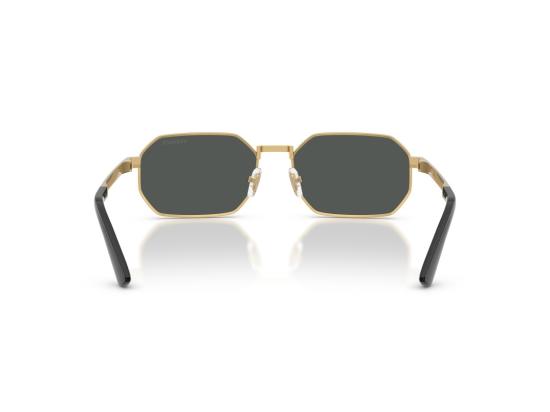 26FW 베르사체 선글라스 골드 0Ve2297 메탈 기하학적 팔각형 - VERSACE