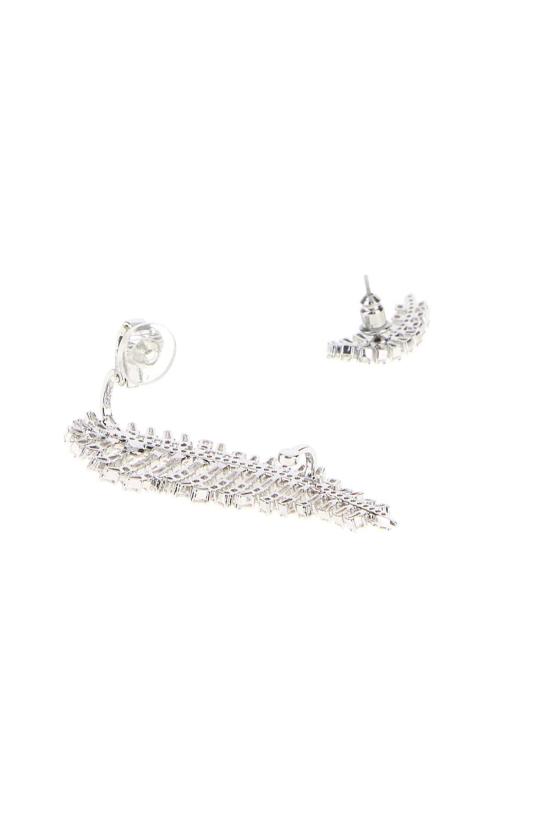 26FW 스와로브스키 이어링 5749211 000 CLEAR - SWAROVSKI