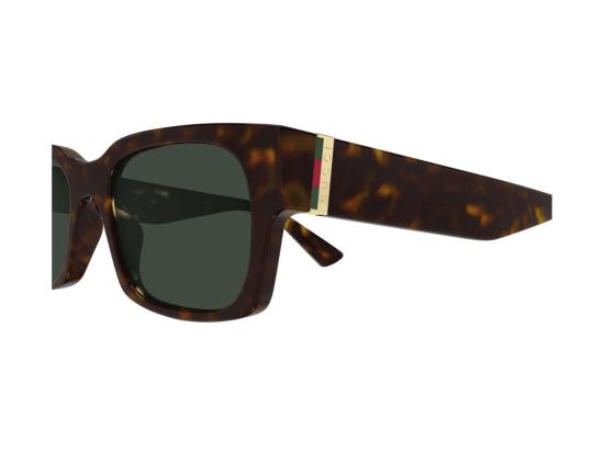 26FW 구찌 선글라스 브라운 GG2084S 호피무늬 오버사이즈 스퀘어 - GUCCI