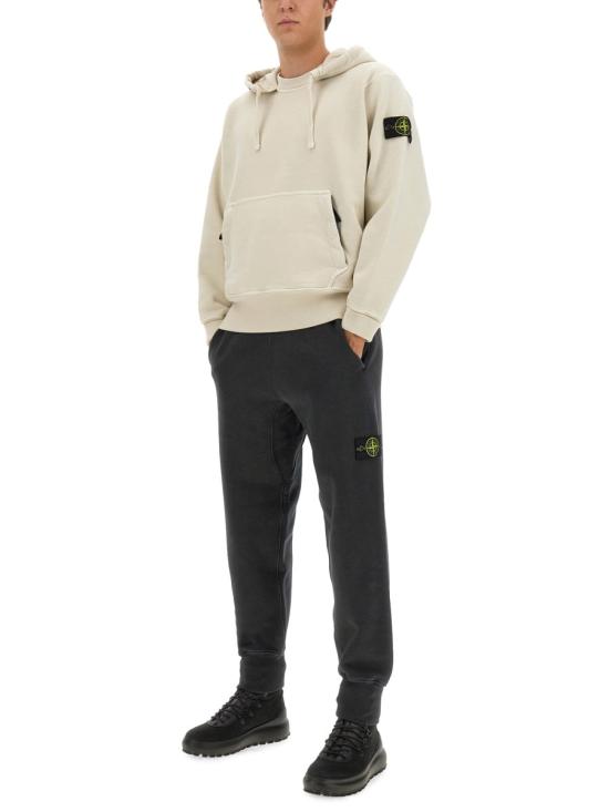  스톤 아일랜드 트레이닝/조거 팬츠 791566355 V0129 BLACK - STONE ISLAND