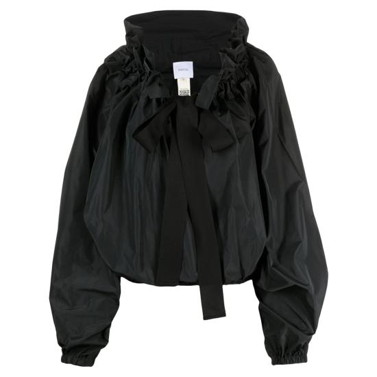 26FW 파투 셔츠 TO0170011 999B BLACK