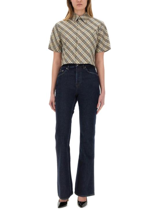  버버리 레귤러 핏 진 8099386 C1765 BLUE - BURBERRY
