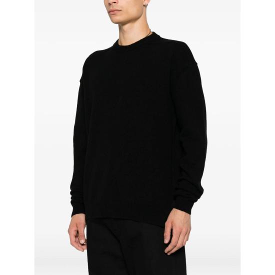 26FW 릭 오웬스 스웨터 RU02F4684 WSBR 09 BLACK - RICK OWENS