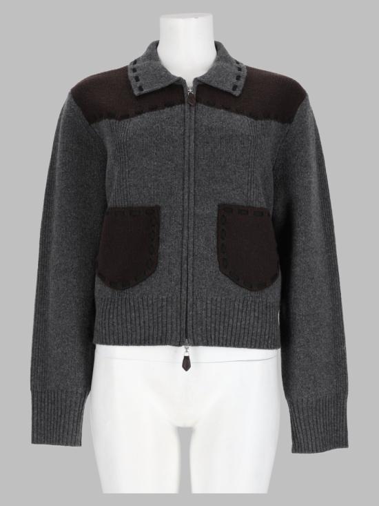 26FW 게스트 인 레지던스 스웨터 W47619JM CHARCOAL BURNTCOCOA