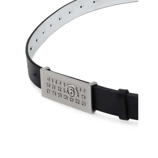 26FW MM6 메종마르지엘라 벨트 P9198 SA5TP0011 H1145 BLACK - MM6 MAISON MARGIELA