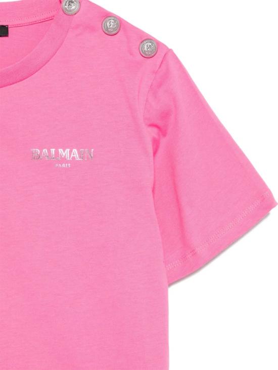 25FW 발망 탑 BX8R51K Z318651PAG PINK - BALMAIN