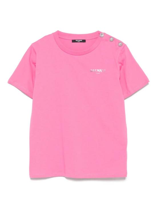 25FW 발망 탑 BX8R51K Z318651PAG PINK