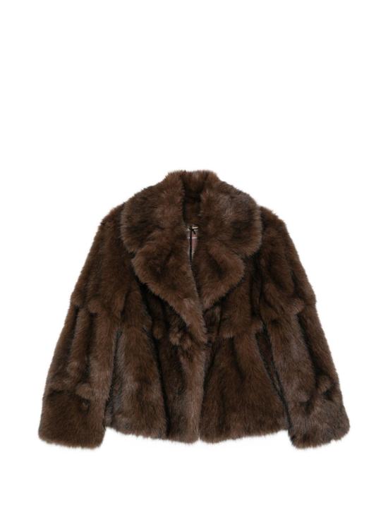  에르마노 설비노 자켓 D490I707LZJ91218 AI26 BROWN