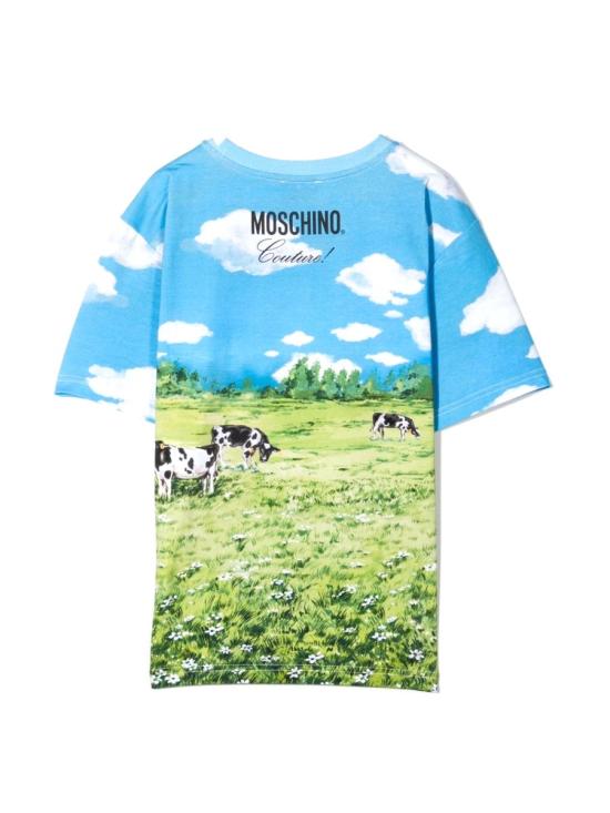  모스키노 탑 HLM02TK LBA0184307 MULTICOLOR - MOSCHINO