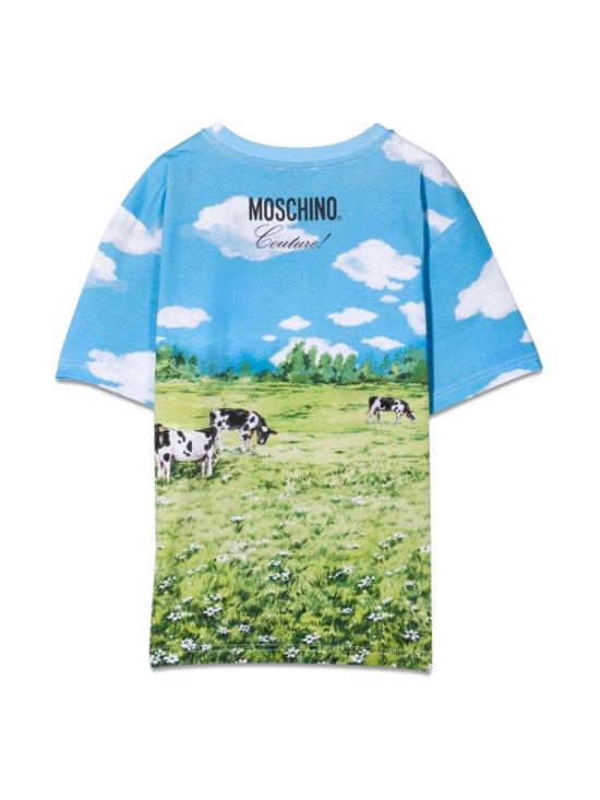  모스키노 탑 HLM02TK LBA0184307 MULTICOLOR - MOSCHINO