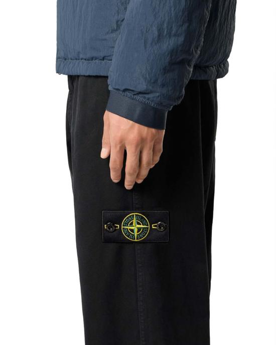  스톤 아일랜드 치노 팬츠 3100014 S0184 V0129 BLACK - STONE ISLAND