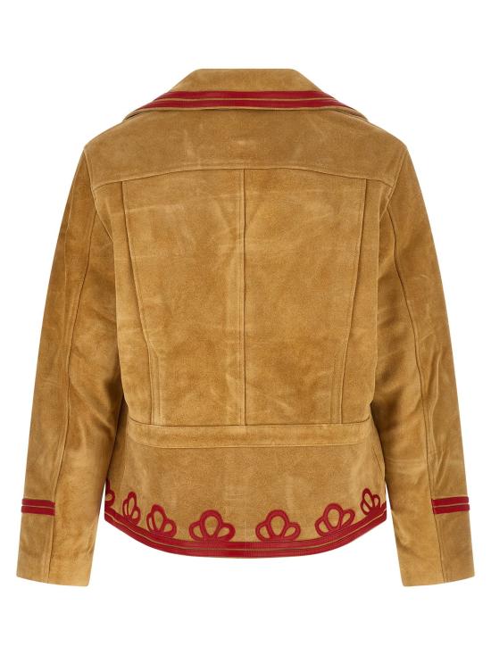  보디 자켓 LDMRS24OW016TAN CAMEL - BODE