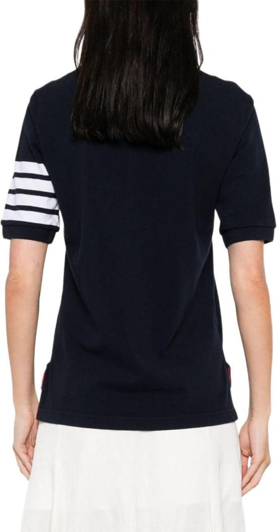 26FW 톰브라운 폴로 티셔츠 FJP052G 07976 415 NAVY DOM - THOM BROWNE
