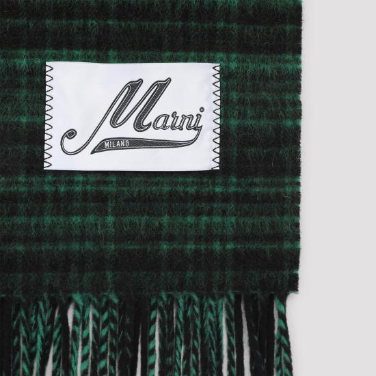 26FW 마르니 머플러/스카프 SCZC0089Y0 UAW063 CHN99 BLACK DOM - MARNI