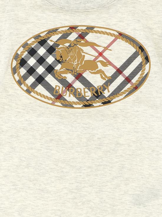  버버리 탑 LD8131596WHITEMELANGE - BURBERRY