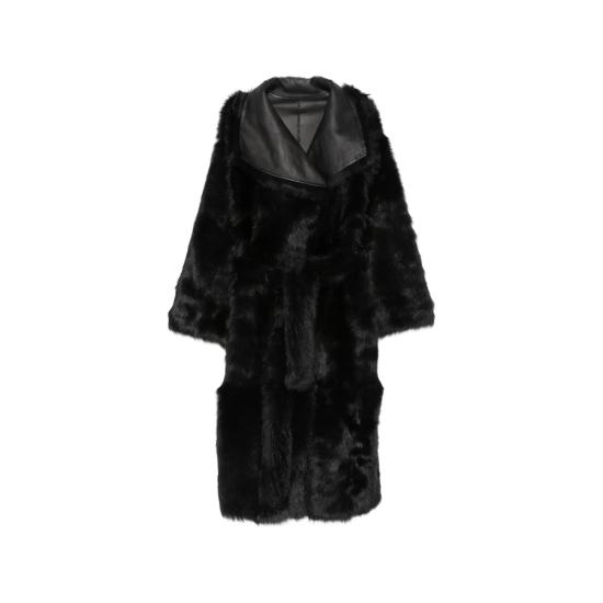 26FW 이브살로몬 코트 27WYM62415TOSX C99R BLACK