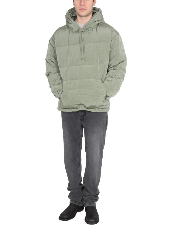  옌키옌키 자켓 ANORAKJACKETMAN RIBKHAKI GREEN - IENKI IENKI