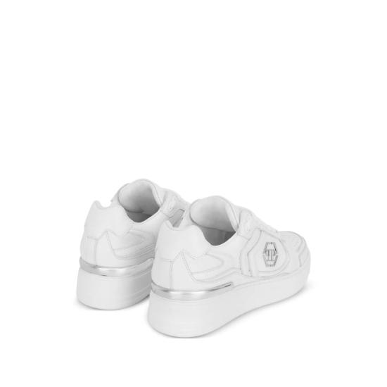 26FW 필립 플레인 스니커즈 USC1007 PLE010N 01 WHITE - PHILIPP PLEIN