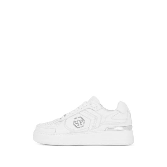 26FW 필립 플레인 스니커즈 USC1007 PLE010N 01 WHITE - PHILIPP PLEIN