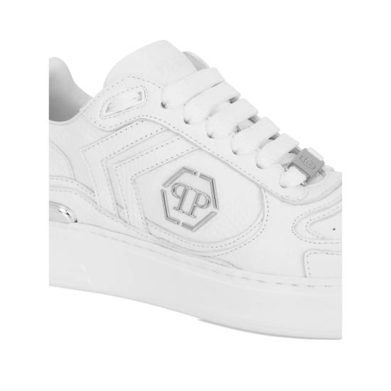 26FW 필립 플레인 스니커즈 USC1007 PLE010N 01 WHITE - PHILIPP PLEIN