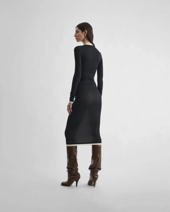  피비 파일로 원피스 01a0a97f ea72 7de5 a569 53313eff06d5 BLACK - PHOEBE PHILO