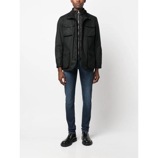 26FW 바버 오그스톤 왁스 자켓 MWX0700 BK11 BLACK - BARBOUR