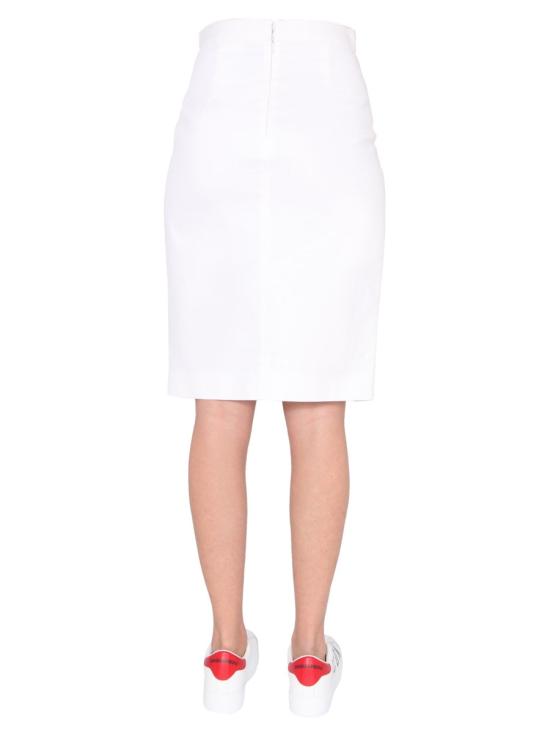  디스퀘어드2 스커트 S72MA0852 S43920101 WHITE - DSQUARED2