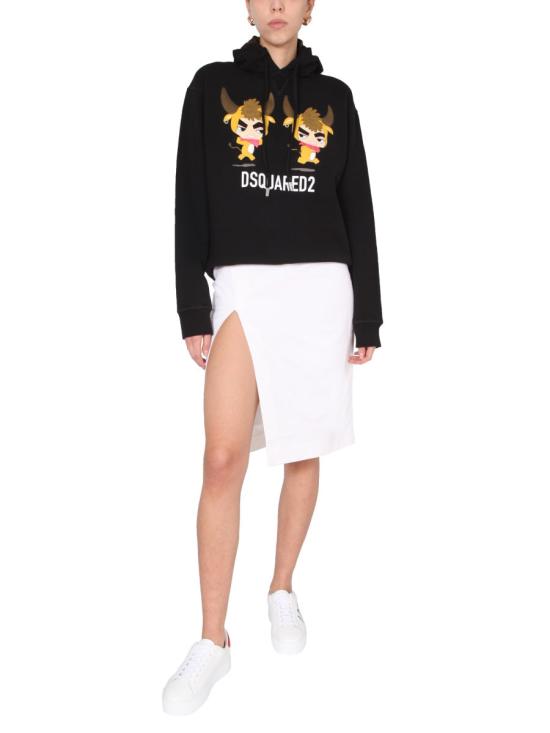  디스퀘어드2 스커트 S72MA0852 S43920101 WHITE