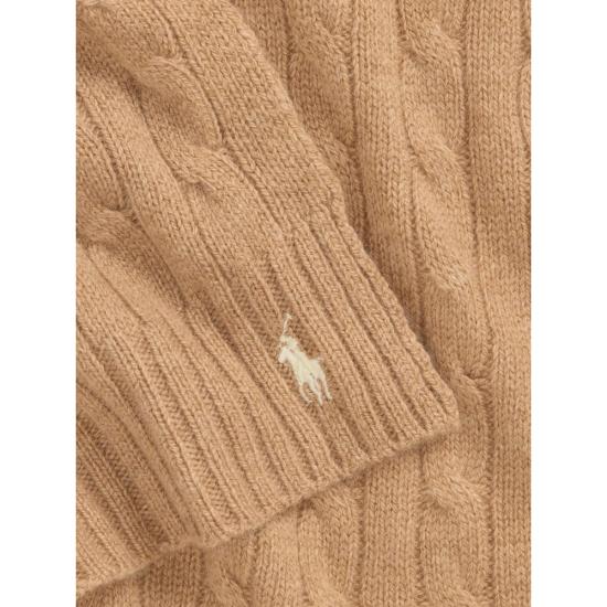 26FW 랄프 로렌 머플러/스카프 455956296003 CAMEL BROWN - RALPH LAUREN